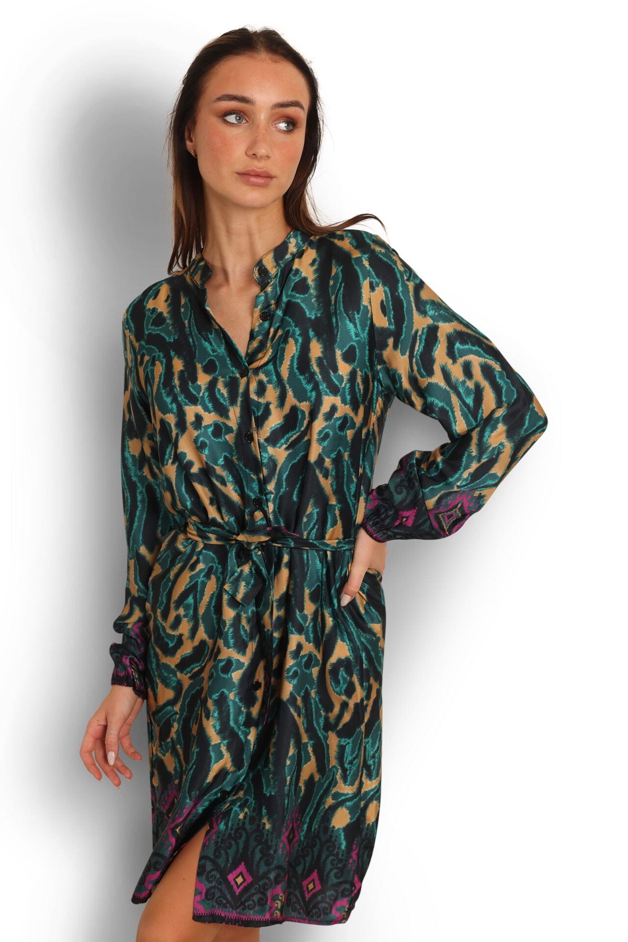 1089 P307 KIMONO DRESS