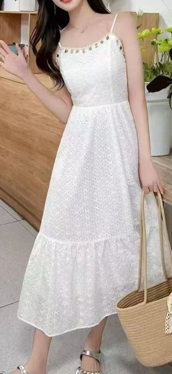 Cotton Dress (white)