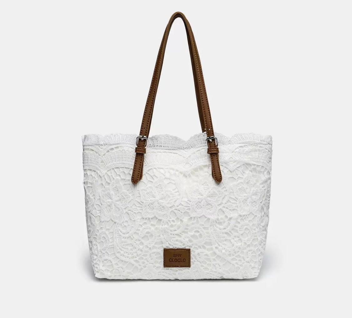 Lace Tote Bag