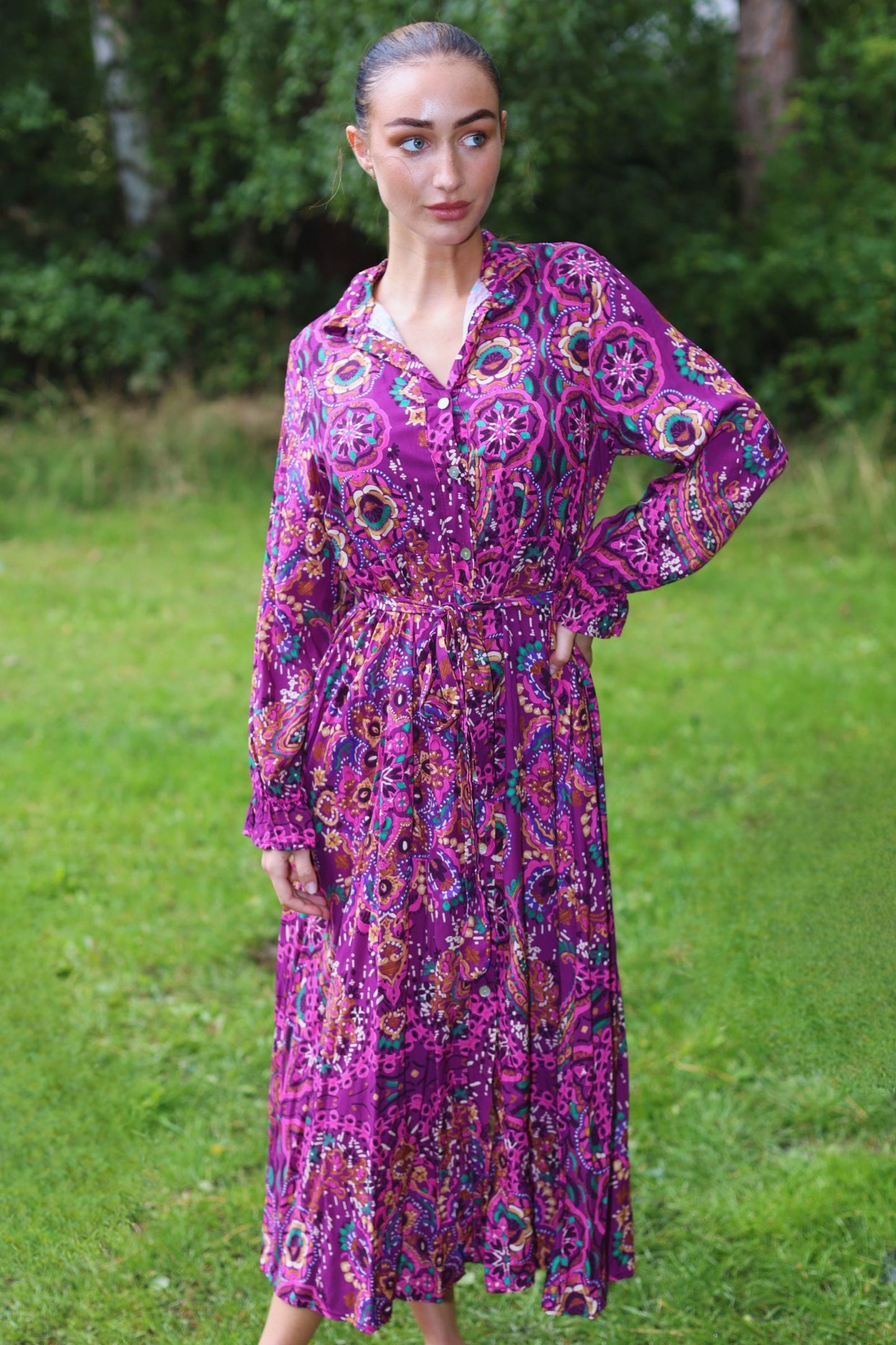 4420 P301 LONG DRESS