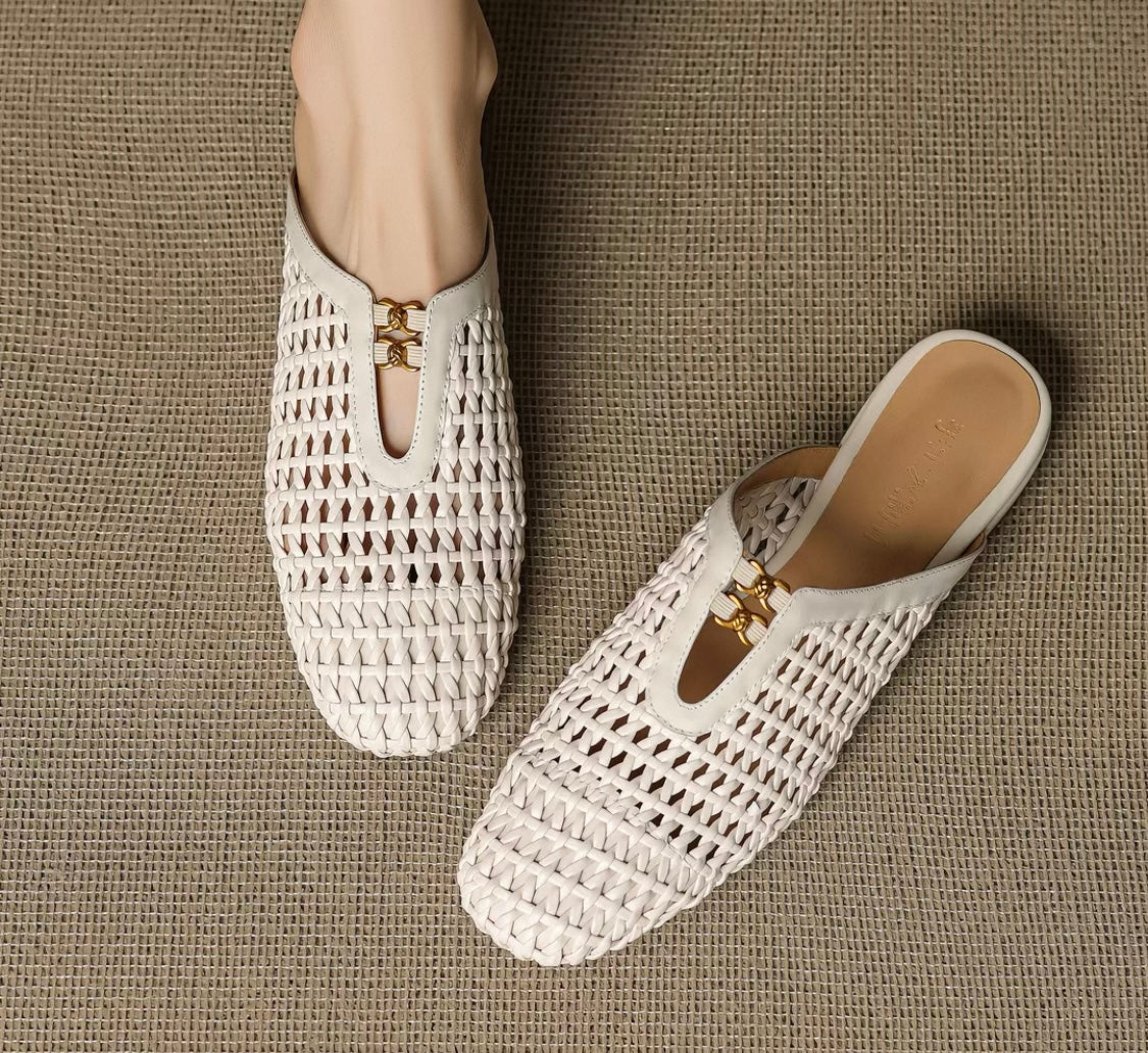 Woven Summer Mule