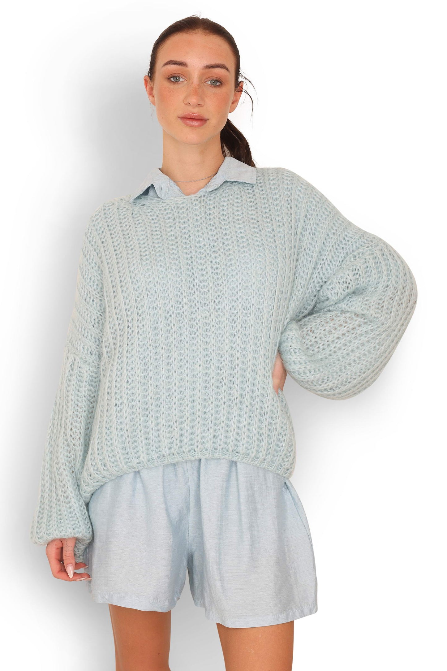 A0185/6300 MOHAIR JUMPER
