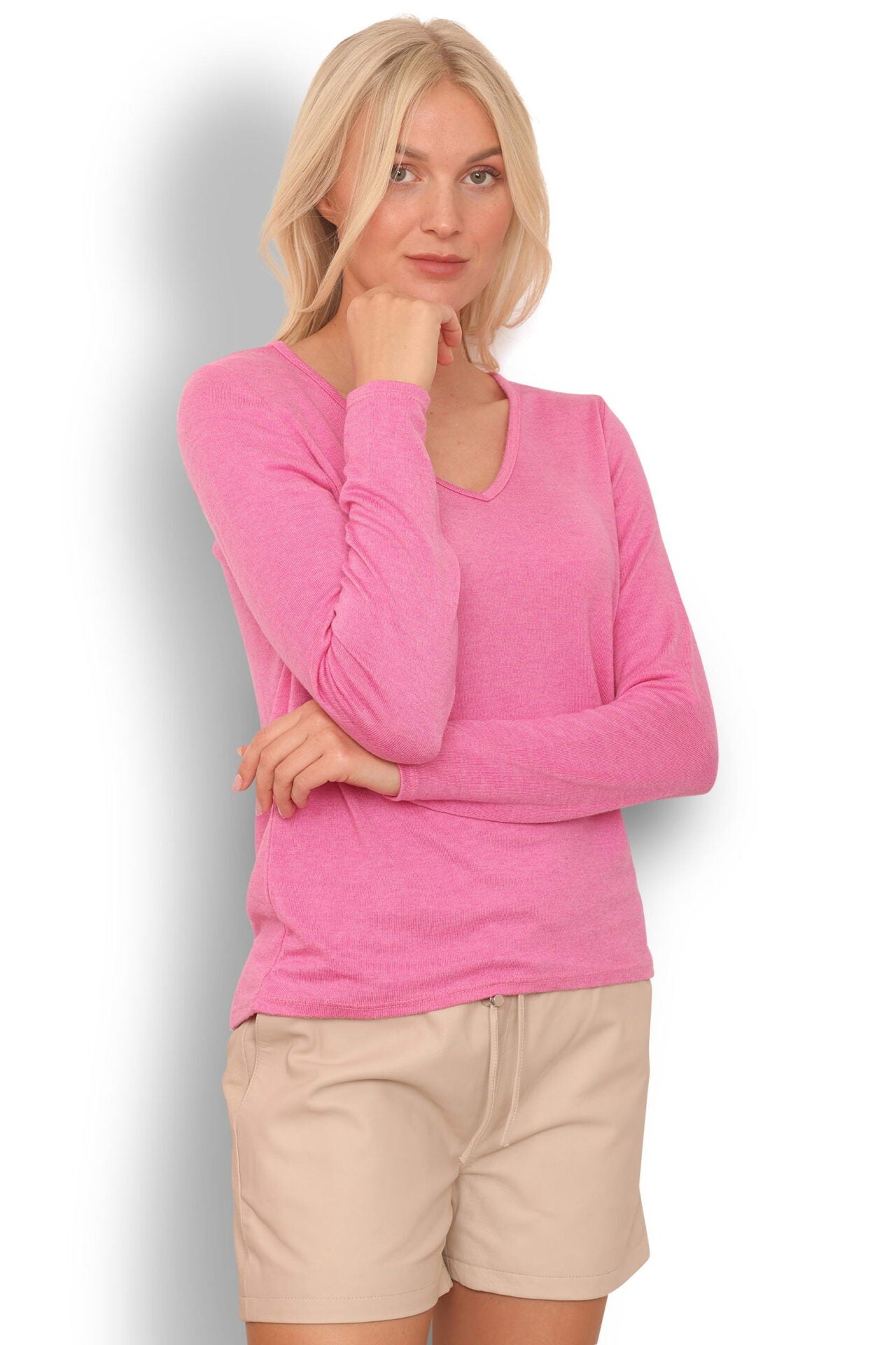 6420 FUXIA BLOUSE
