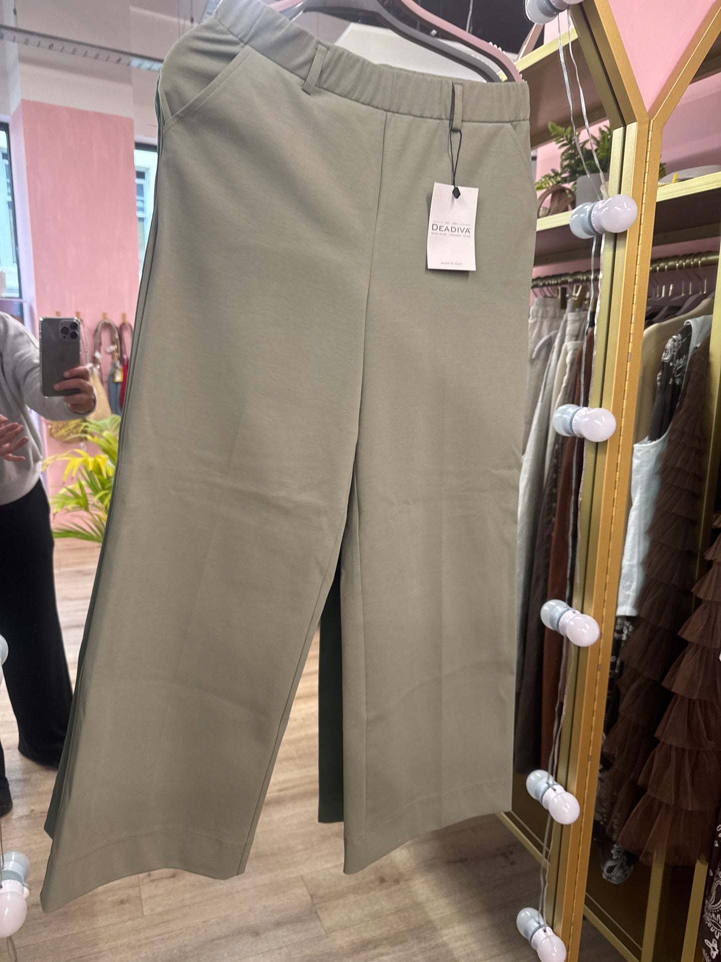 Cotton-Blend Everyday Trousers