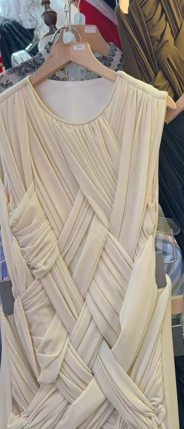 Woven Statement Dress