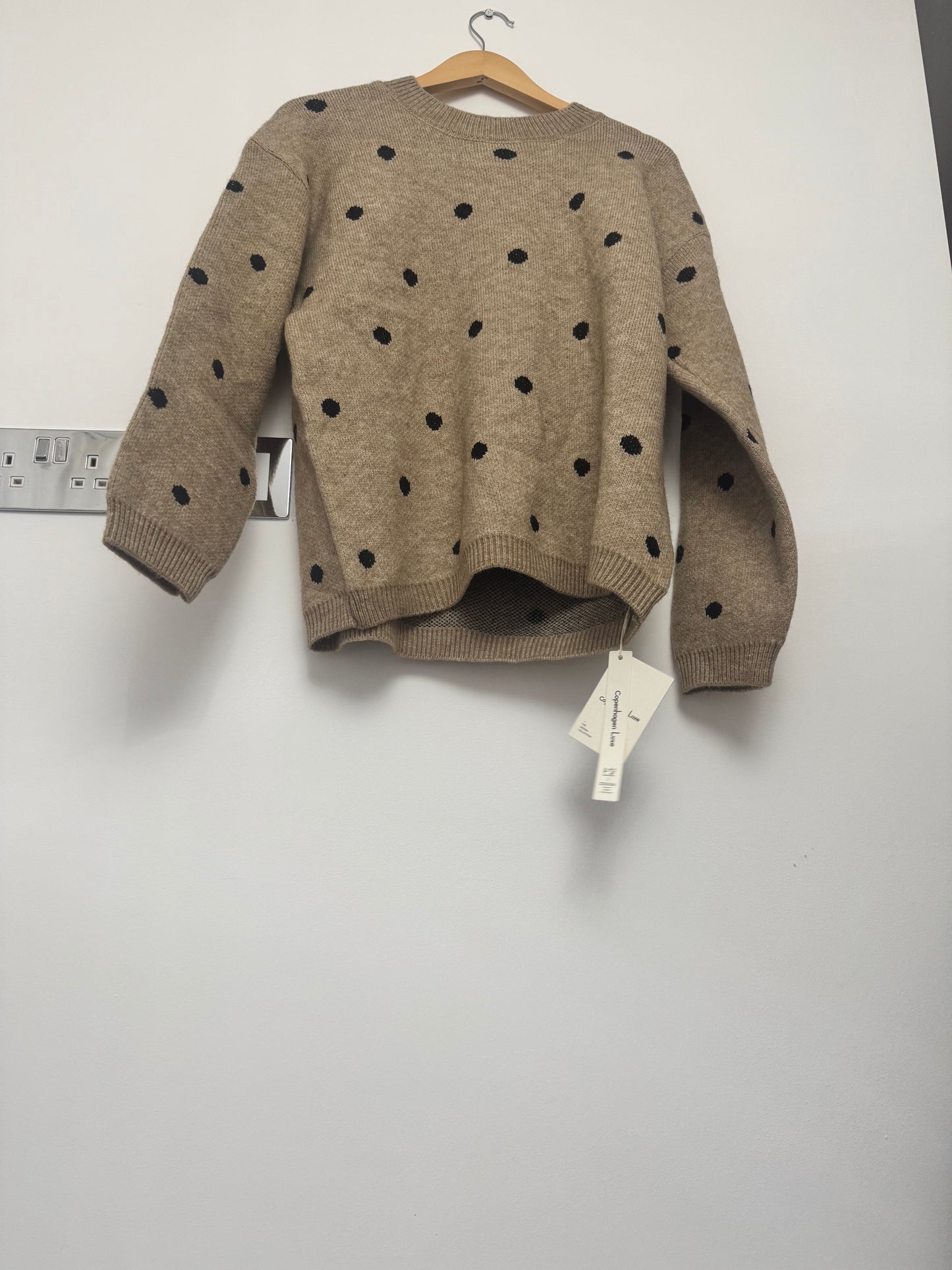 Women’s Polka Dot Knitted Jumper