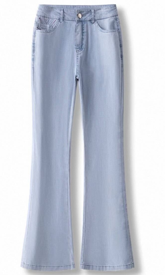 Light Wash Bootcut Jeans