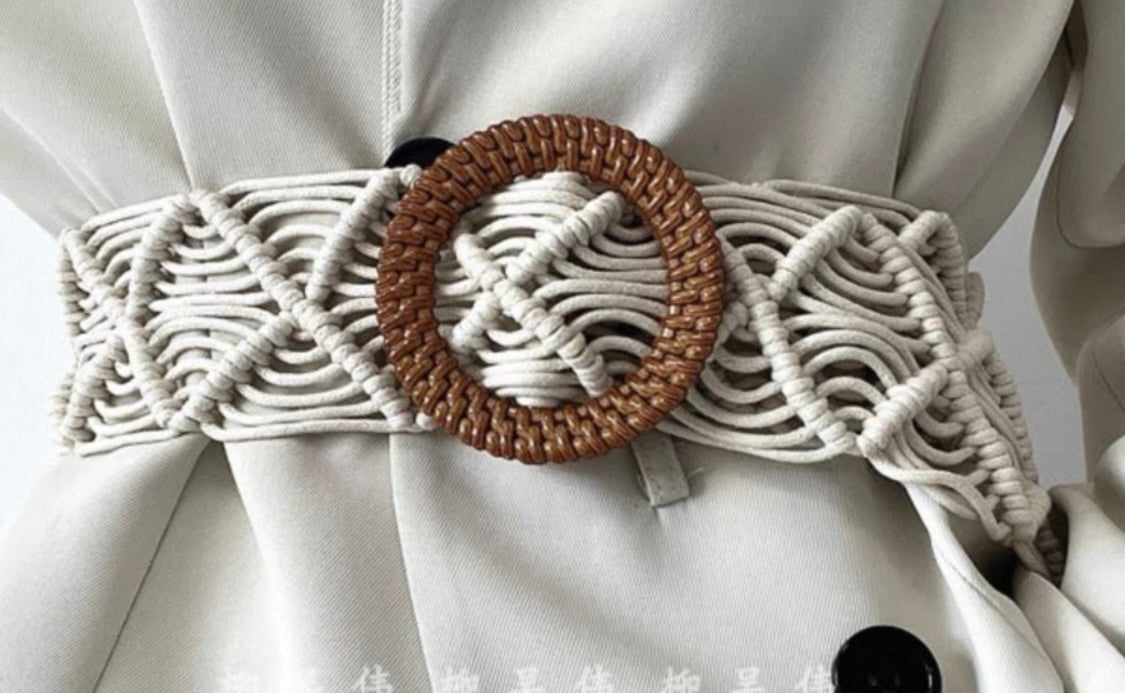 Macramé Boho Belt