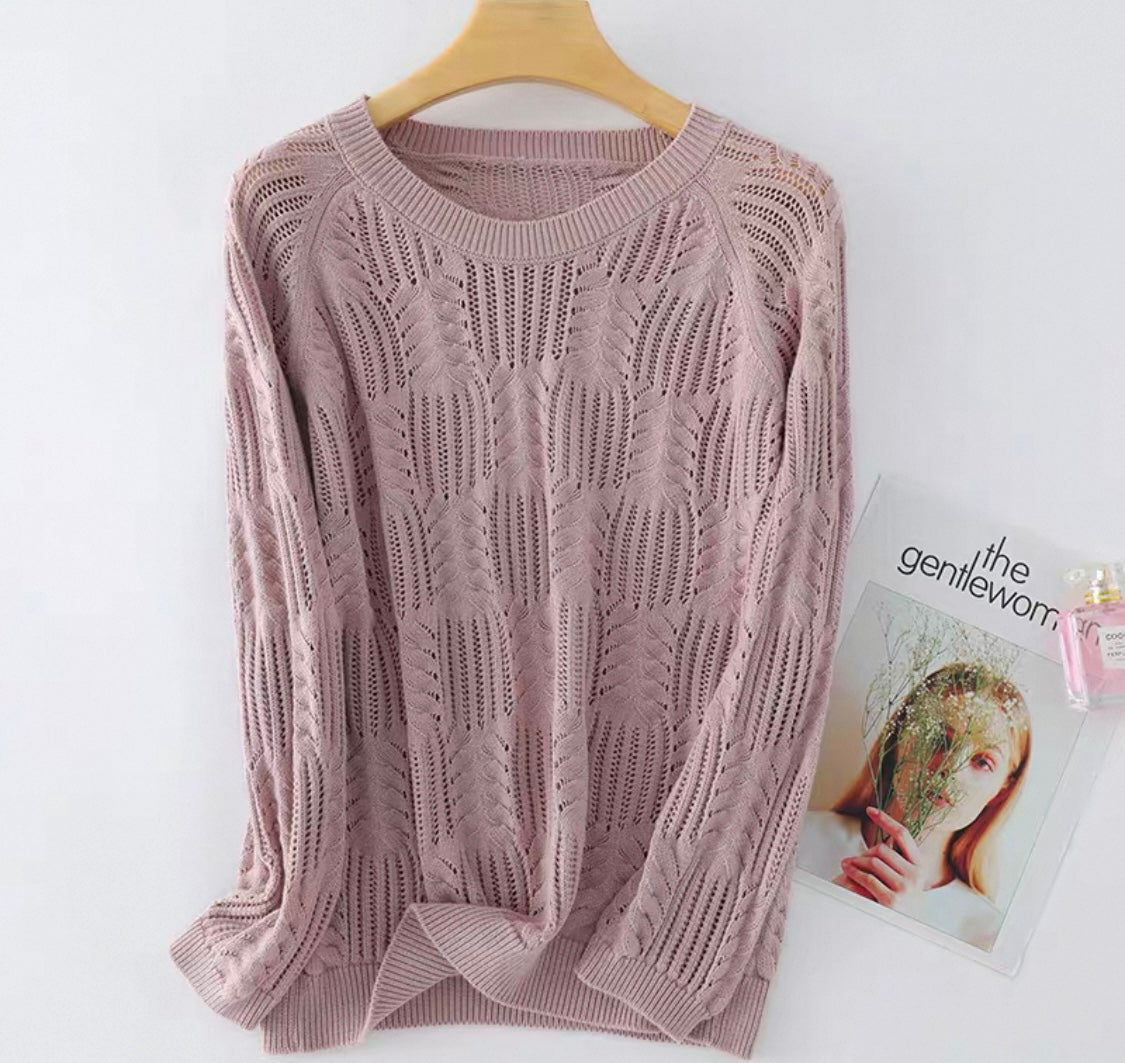 Open-Knit Jumper