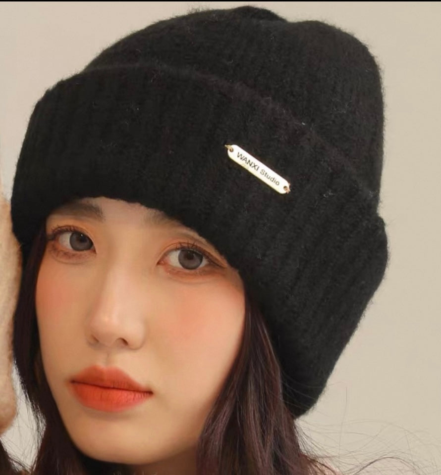 Merino Wool Blend Beanie