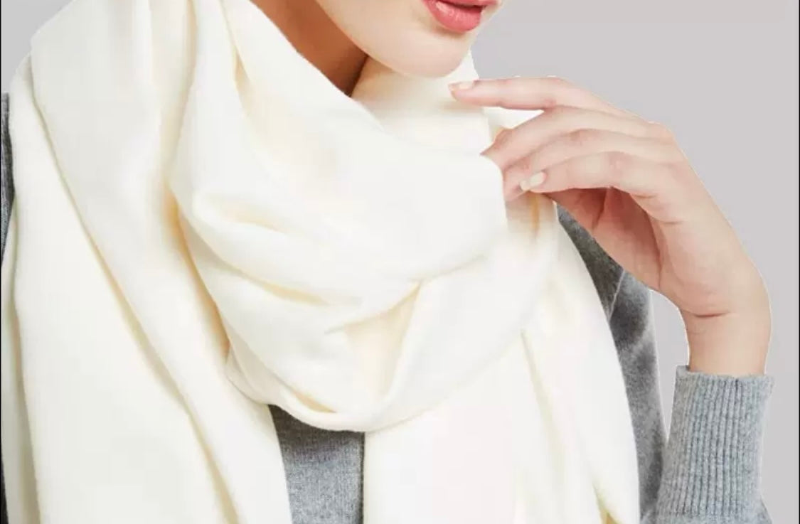 Solid Blush Scarf 200*70