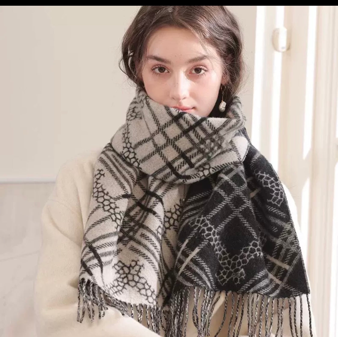 Geometric Scarf80*32