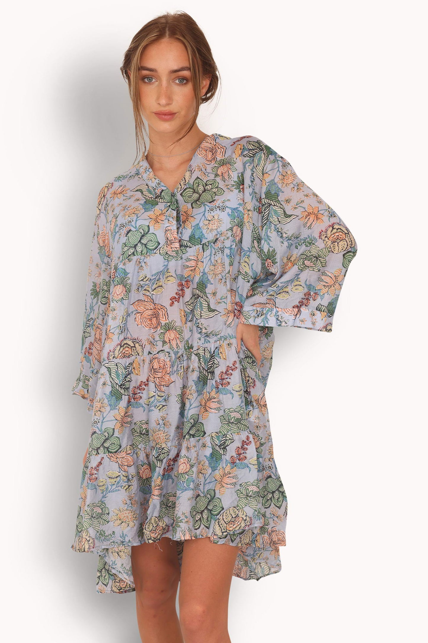 775 FLORAL PRINT DRESS