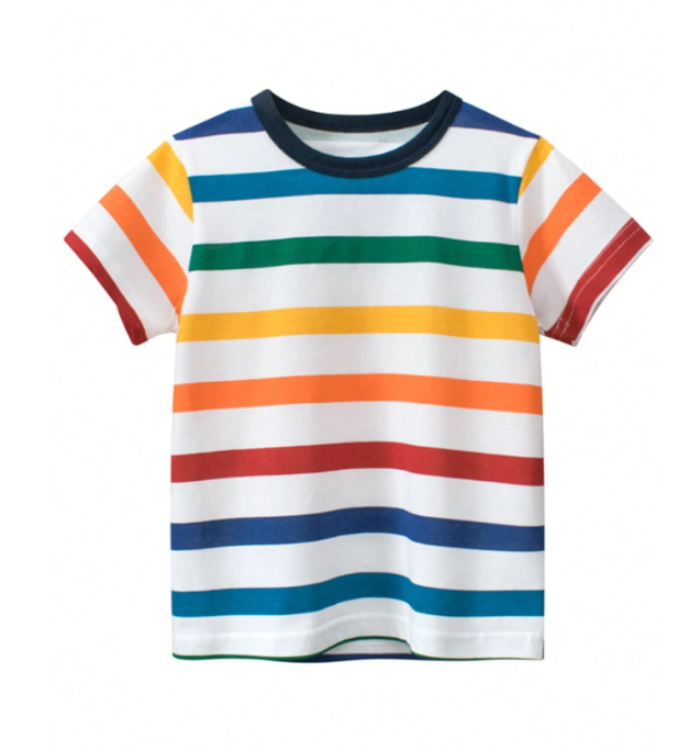 Colourful Striped T-shirt