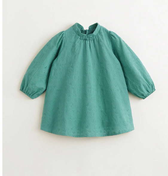 Flower Embroidery Dress