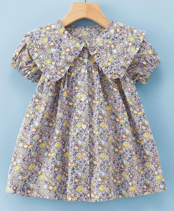 Floral French Style Dress