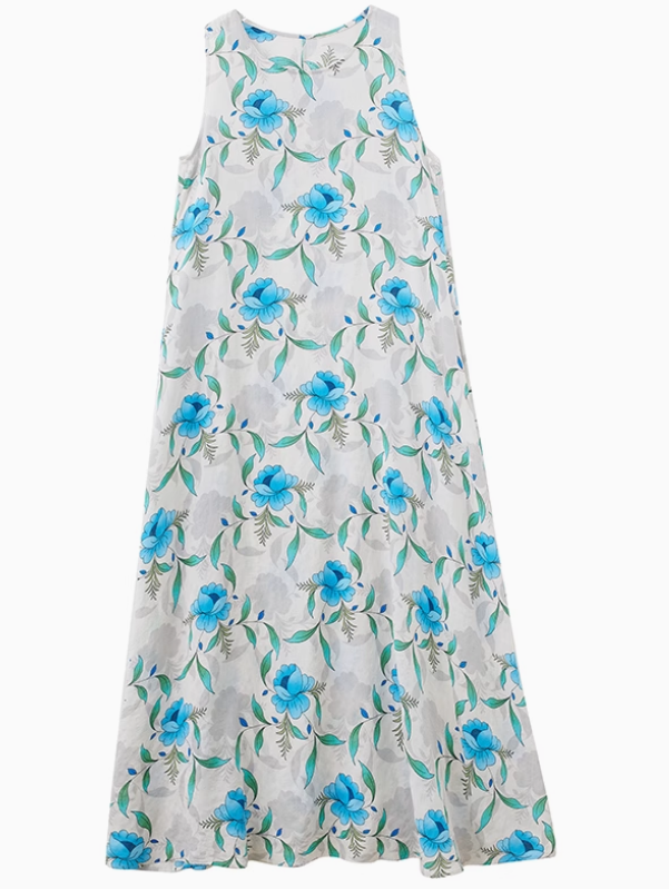 Sky Blue Garden Dress