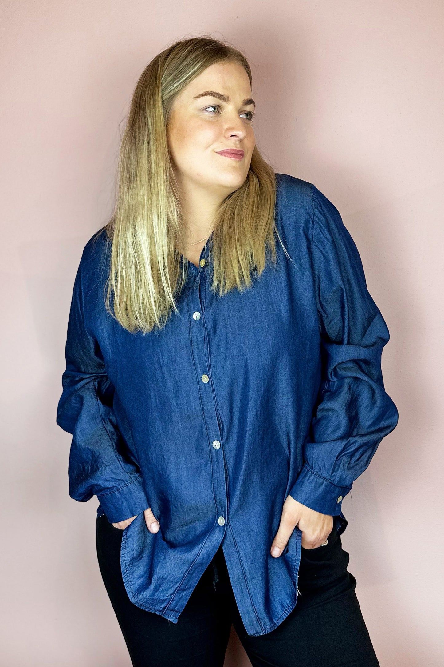 2525 OVERSIZED DENIM SHIRT
