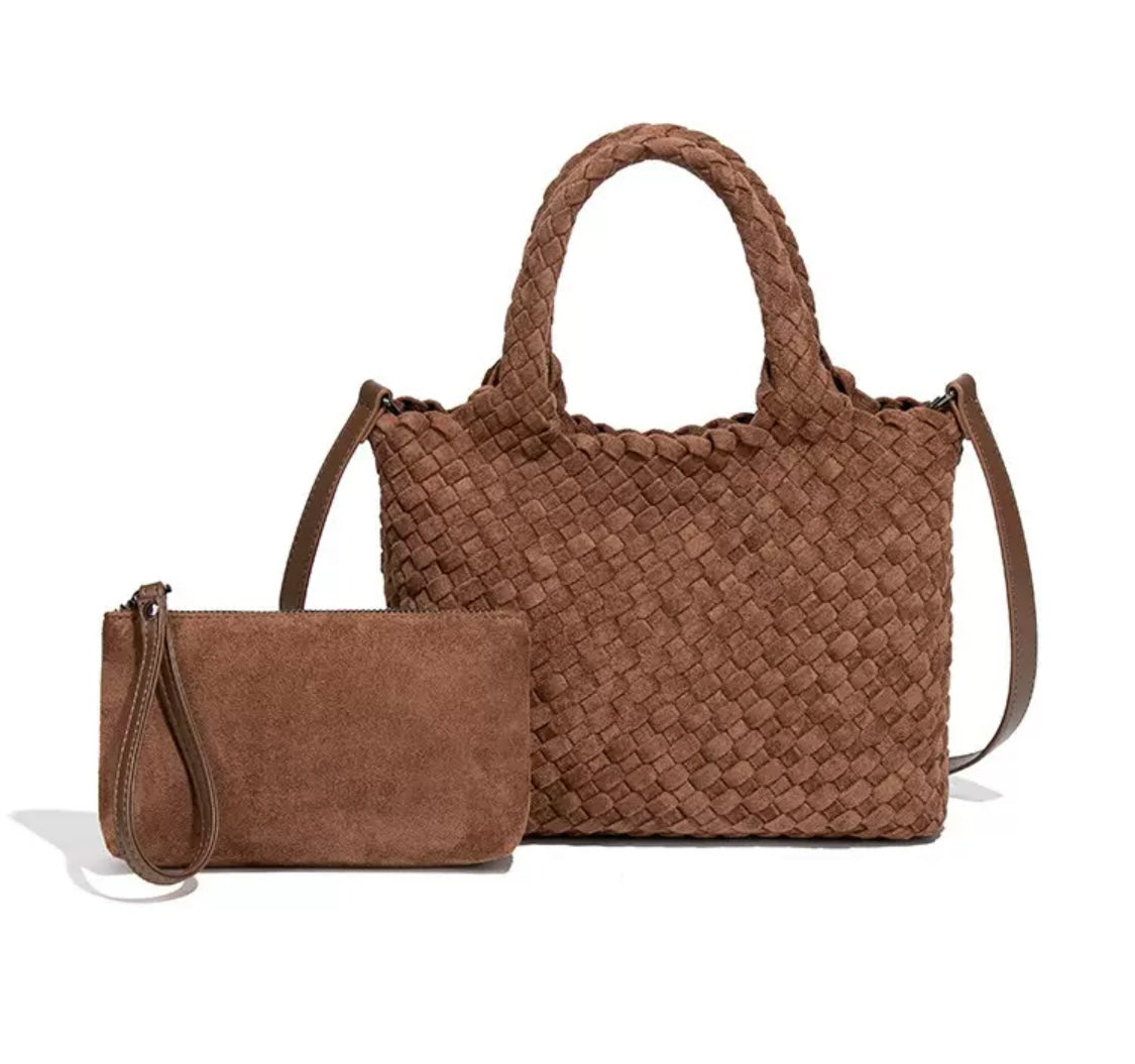 Woven Tote Bag Set