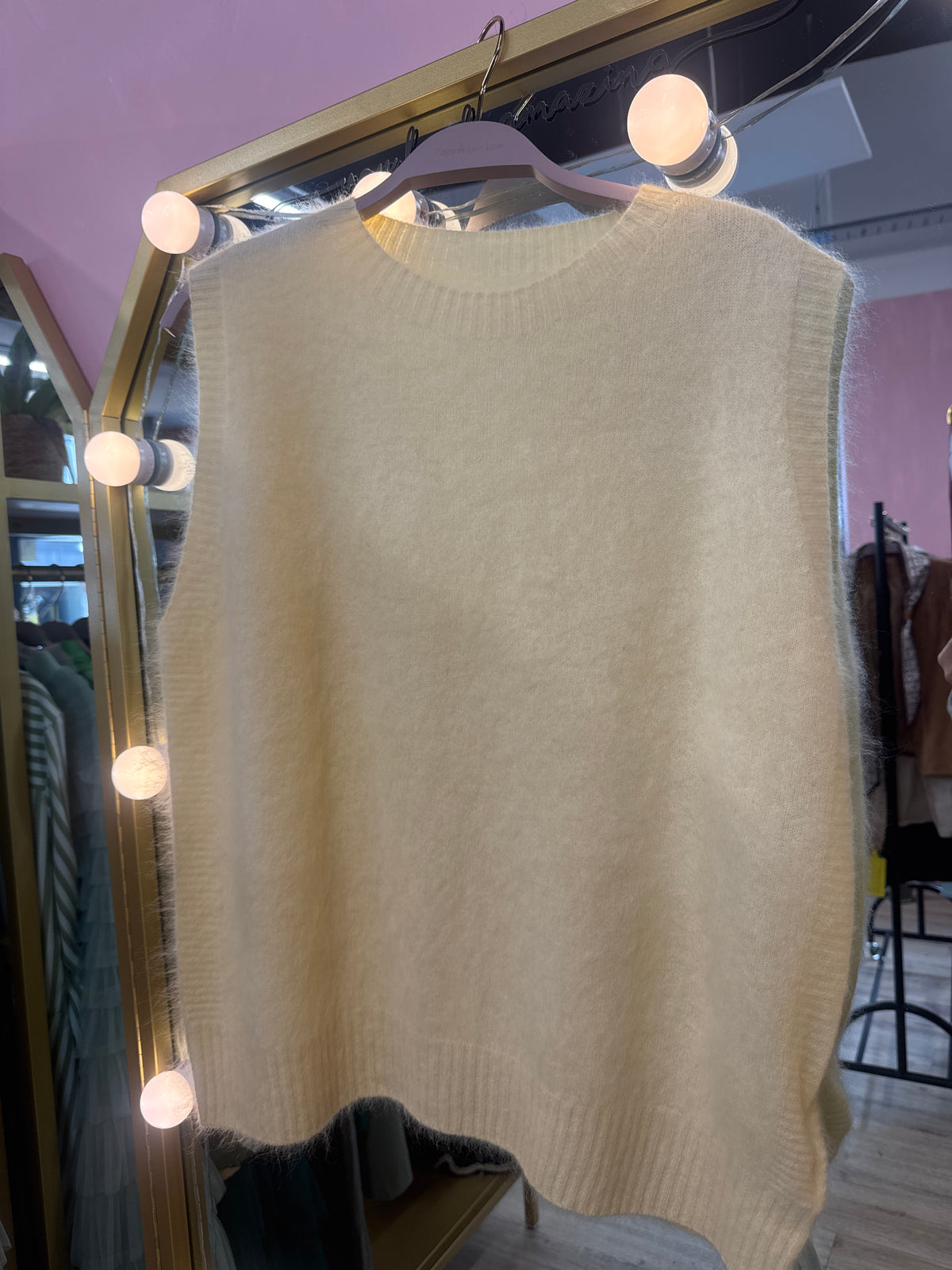 Luxury Merino Wool, Cashmere & Silk Knitted Vest