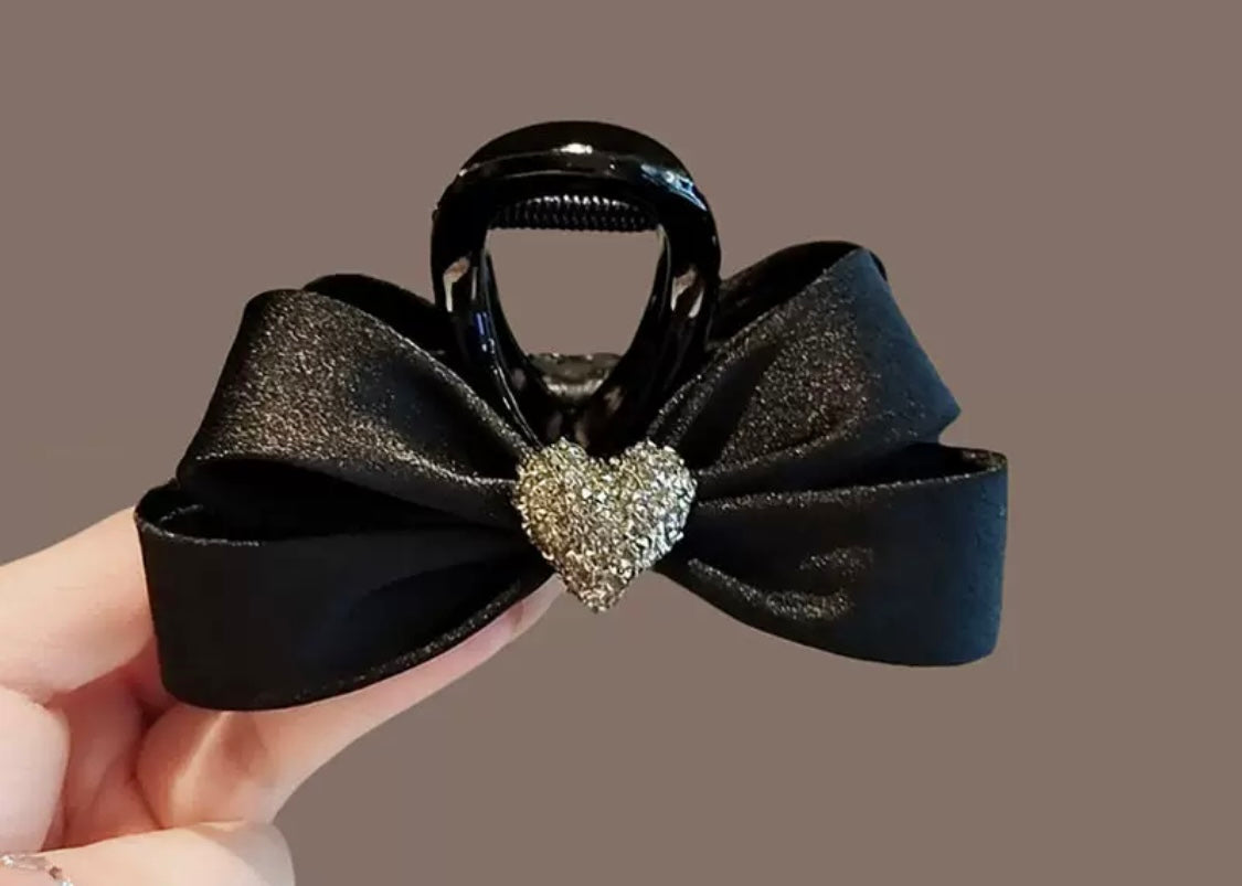 Bow Hair Claw Clips