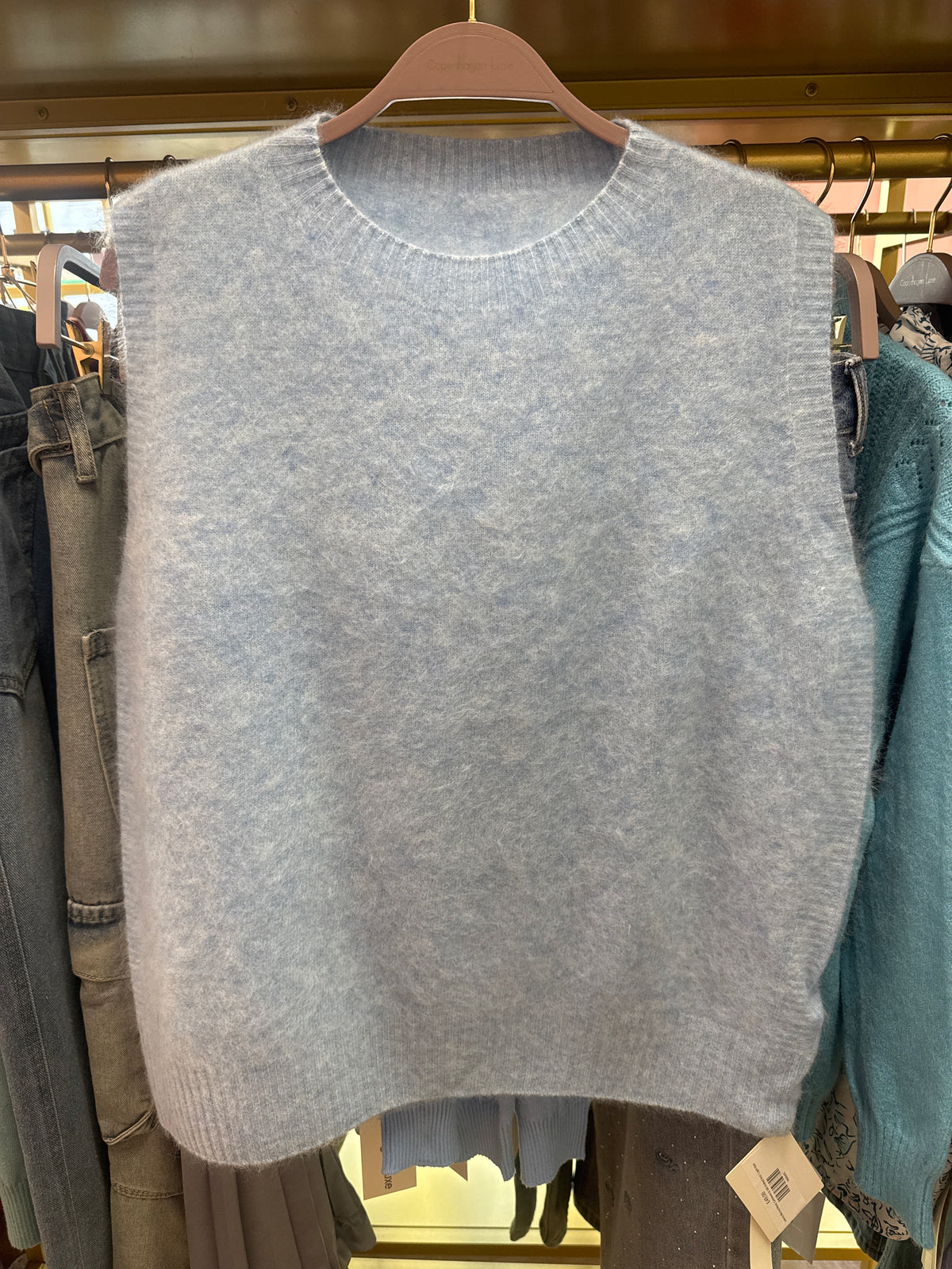 Luxury Merino Wool, Cashmere & Silk Knitted Vest