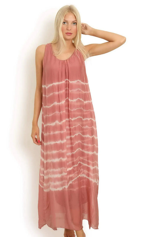Long Dress in bubblegum