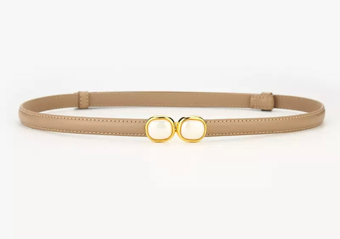 Belt with Double Accent Buckle