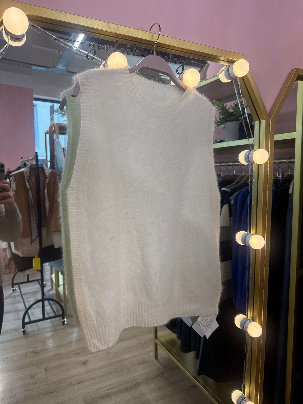 Luxury Merino Wool, Cashmere & Silk Knitted Vest