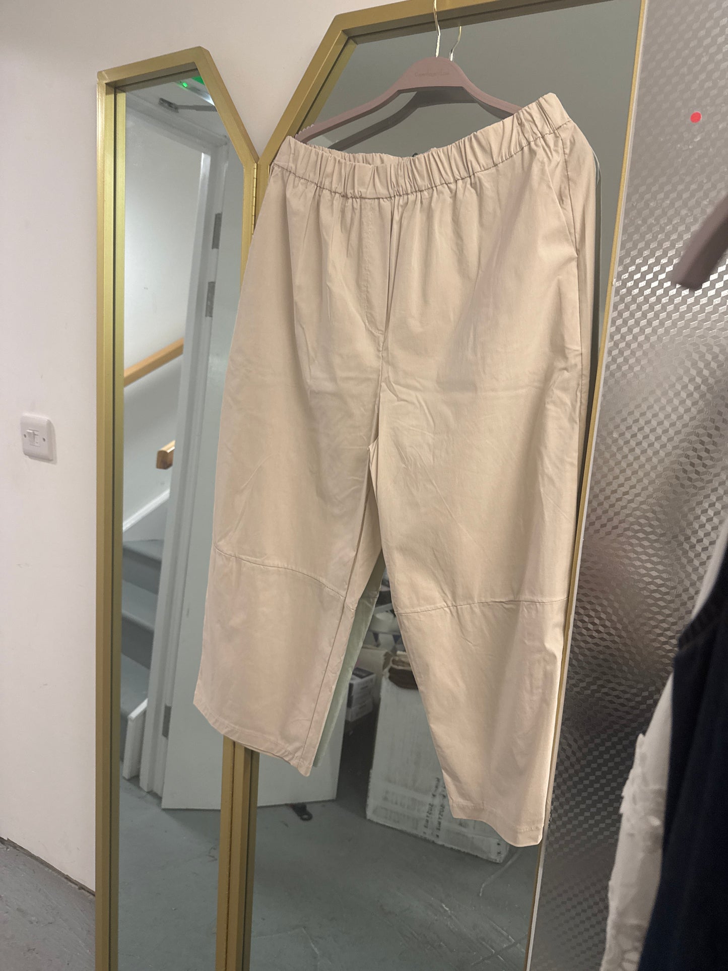 Relaxed Wide Leg Trousers
