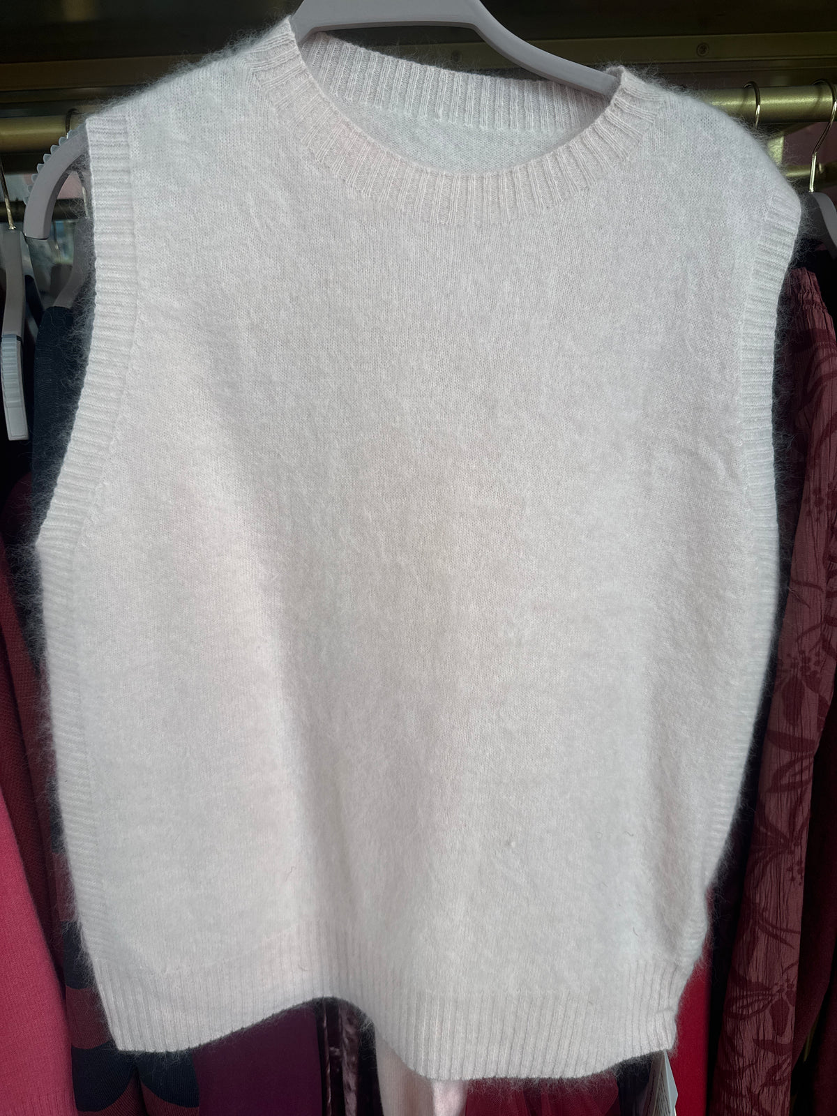 Luxury Merino Wool, Cashmere & Silk Knitted Vest