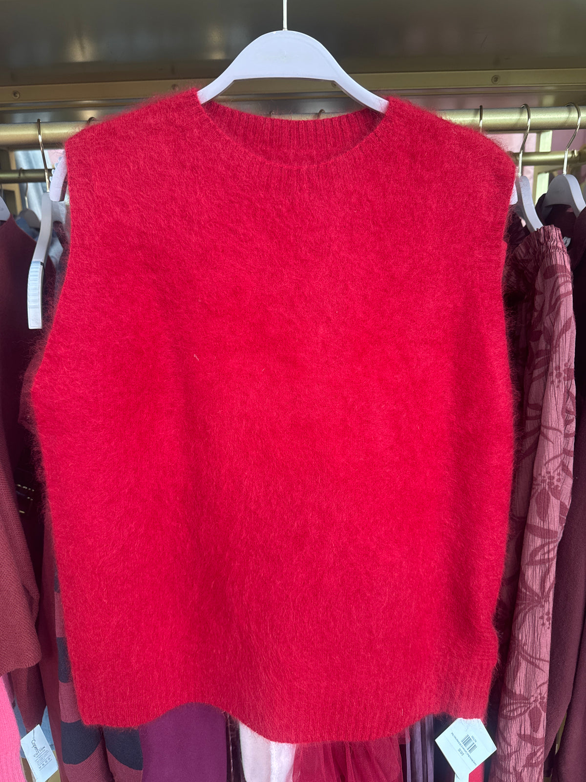 Luxury Merino Wool, Cashmere & Silk Knitted Vest