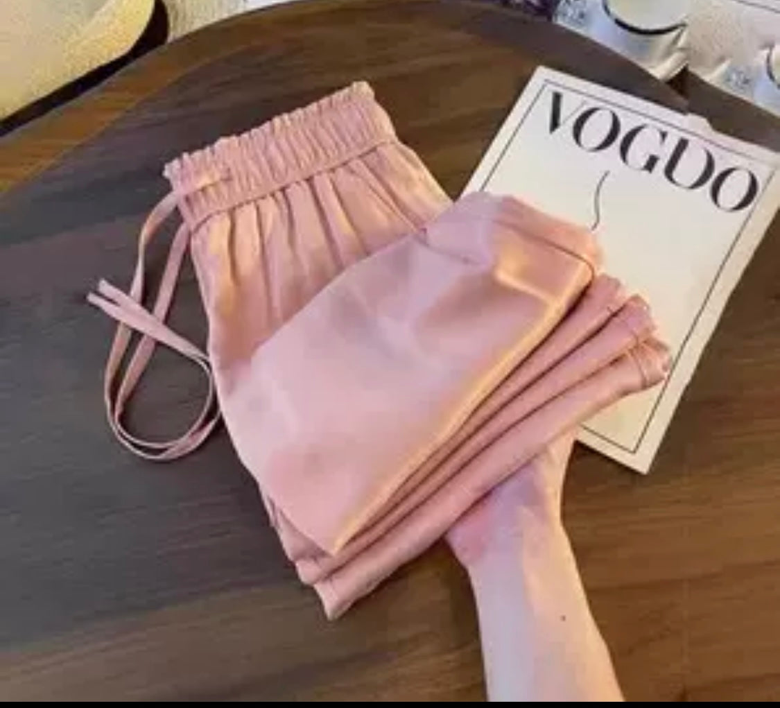 Lightweight Drawstring Trousers
