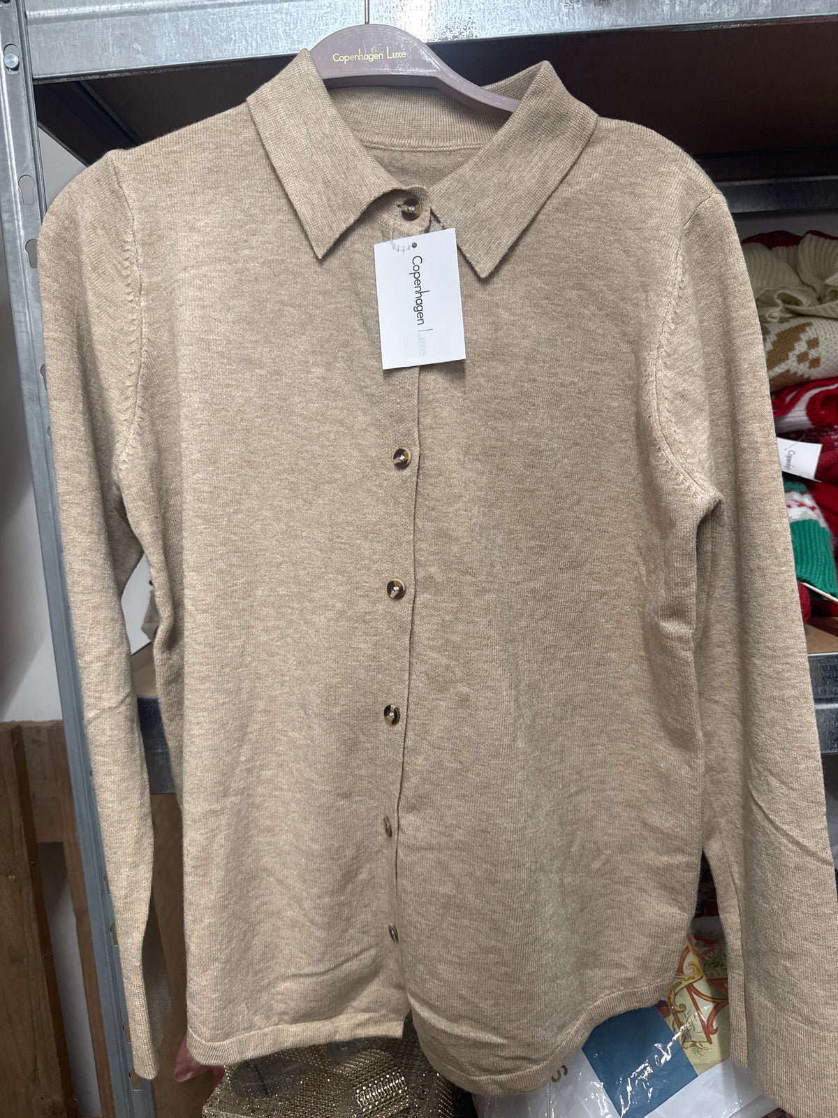 Knit cardigan