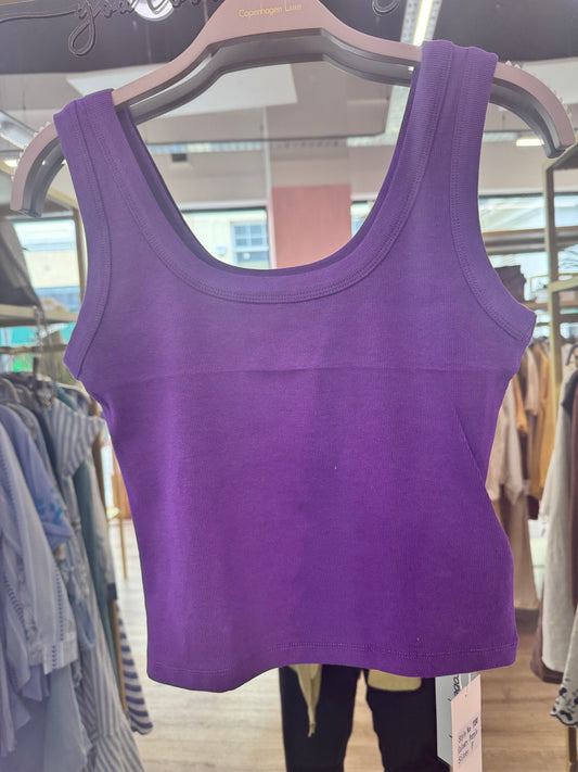 Soft Stretch Cotton Tank Top