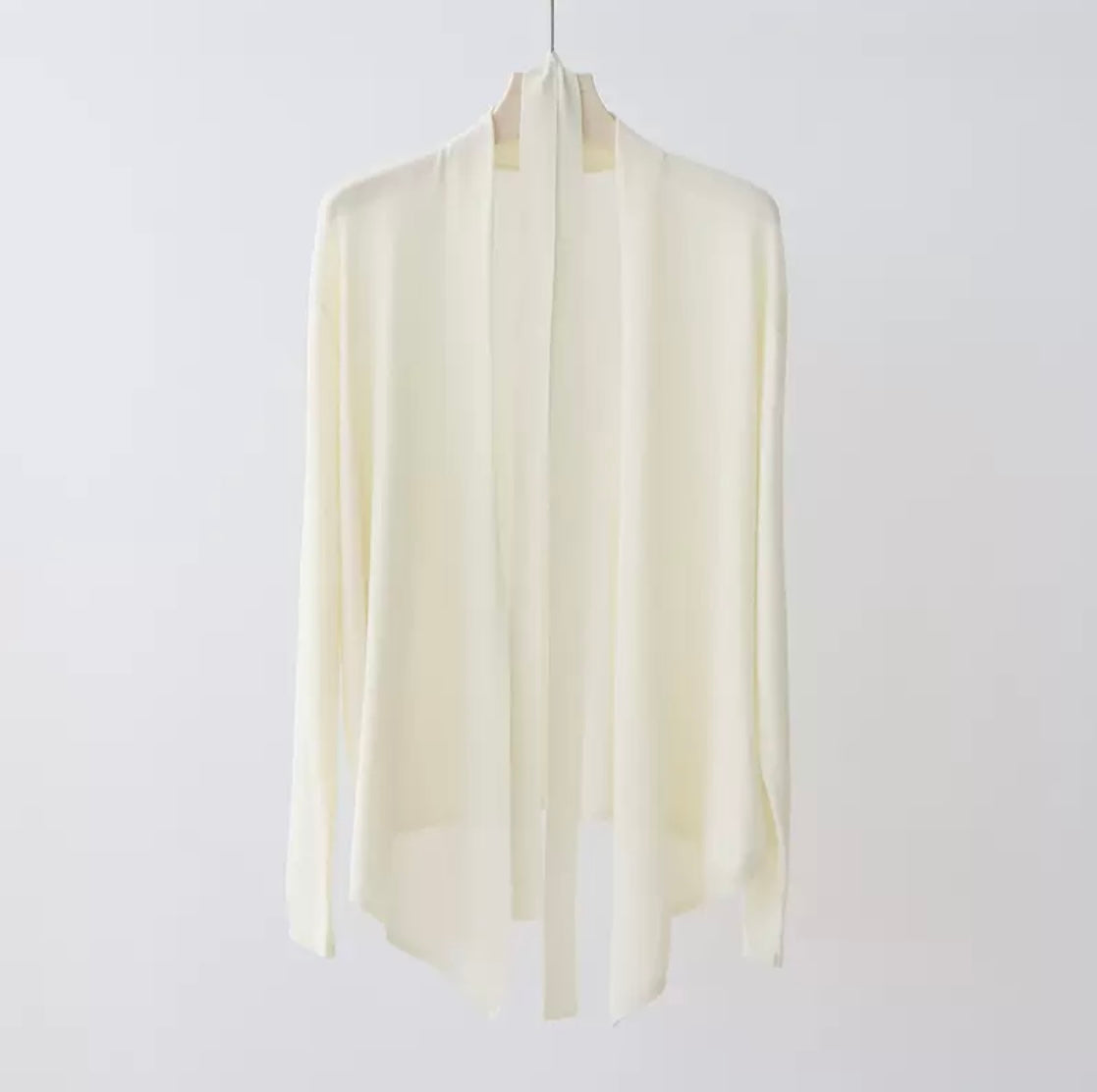 Lightweight Open Cardigan