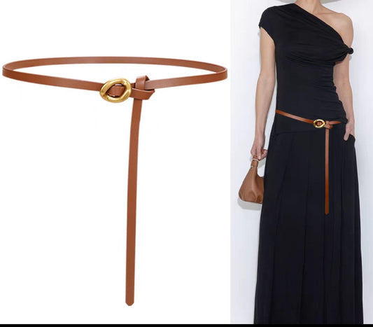 Sculptural Knot Waist Belt