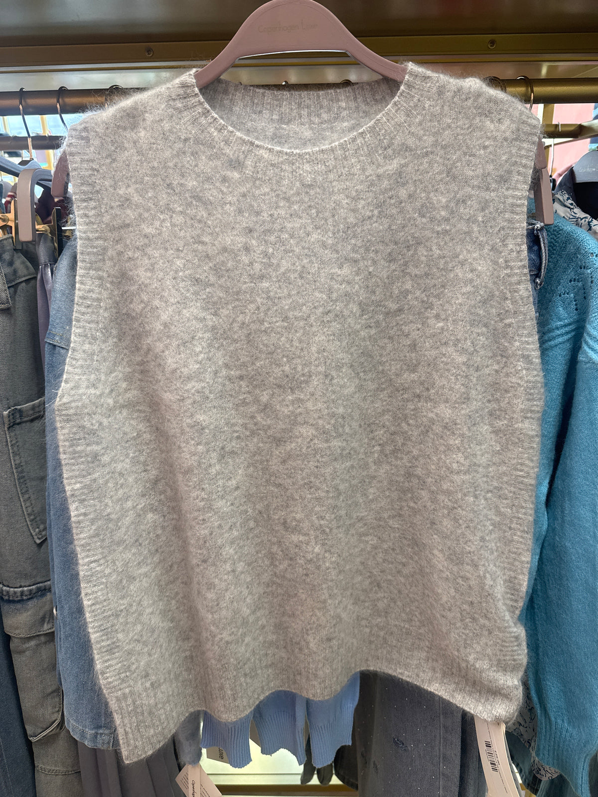 Luxury Merino Wool, Cashmere & Silk Knitted Vest