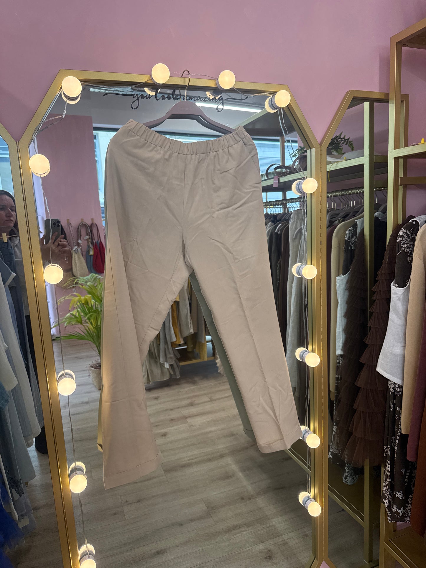 Linen & Viscose Trousers — Vertice