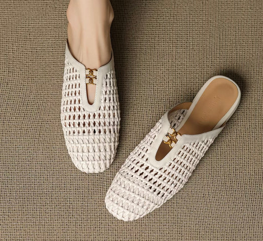 Woven Summer Mule