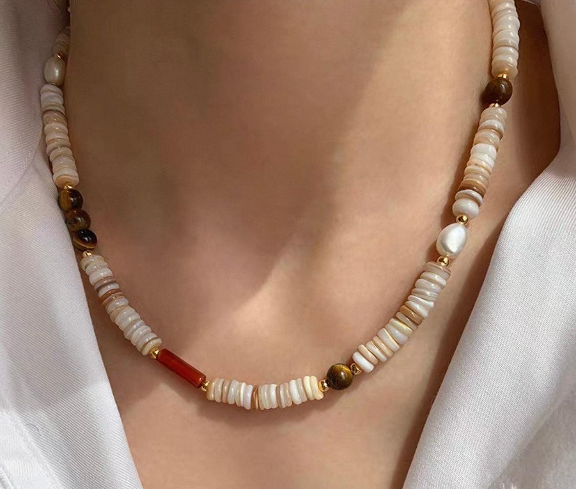 Beaded & natural-inspired necklaces