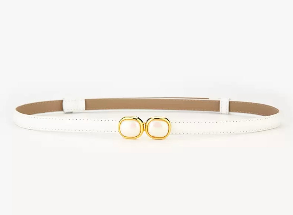 Belt with Double Accent Buckle