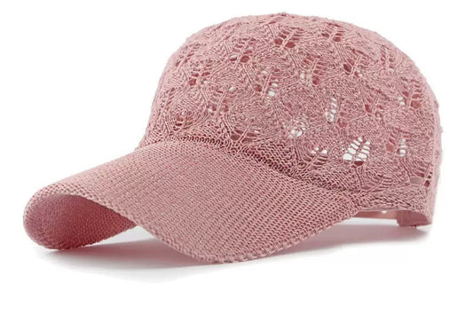 Lace Knit Summer Cap