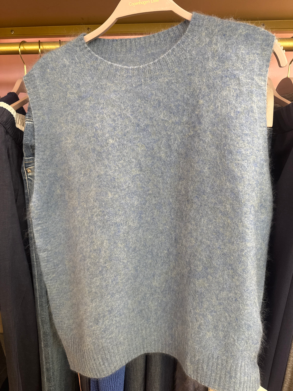 Luxury Merino Wool, Cashmere & Silk Knitted Vest