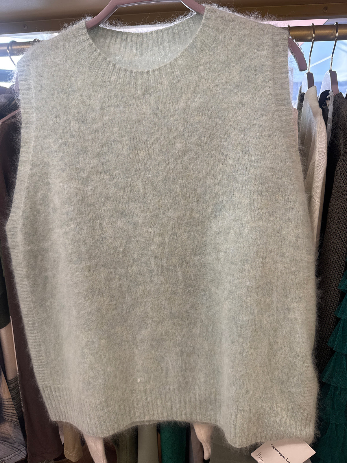 Luxury Merino Wool, Cashmere & Silk Knitted Vest