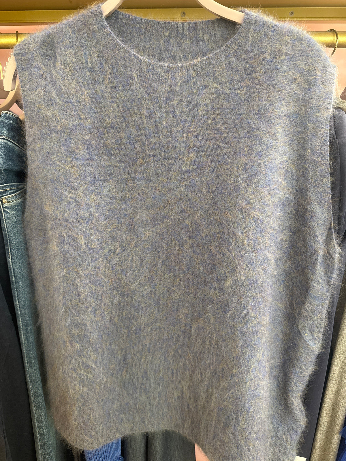 Luxury Merino Wool, Cashmere & Silk Knitted Vest