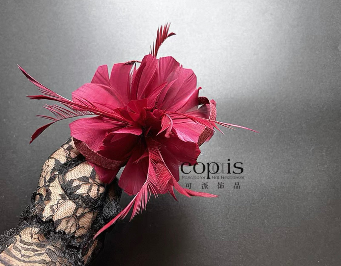 Statement Feather Fascinator