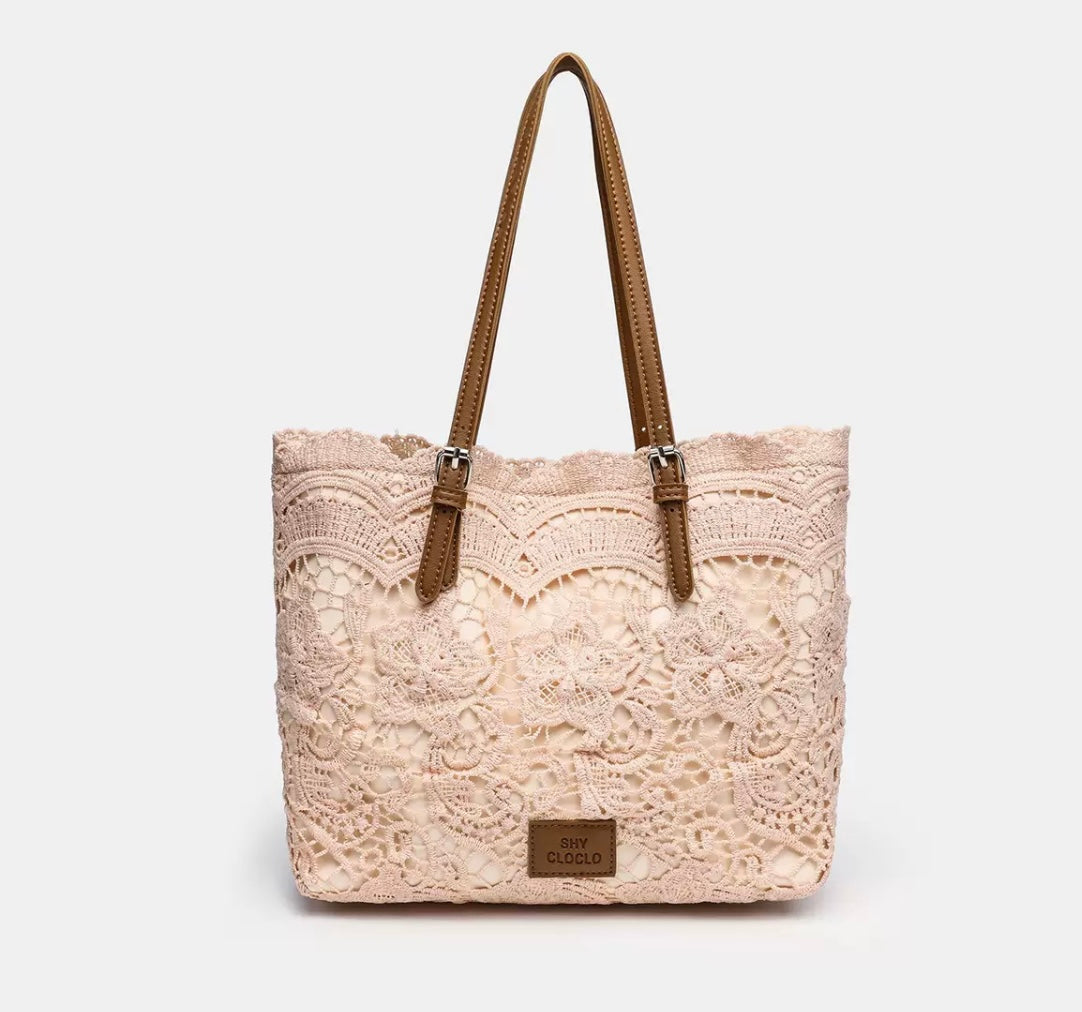 Lace Tote Bag