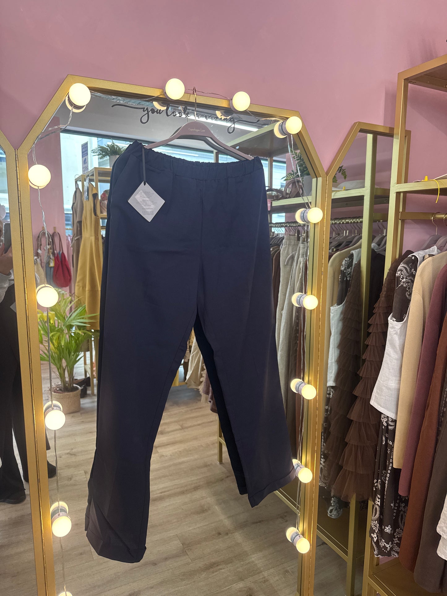 Linen & Viscose Trousers — Vertice