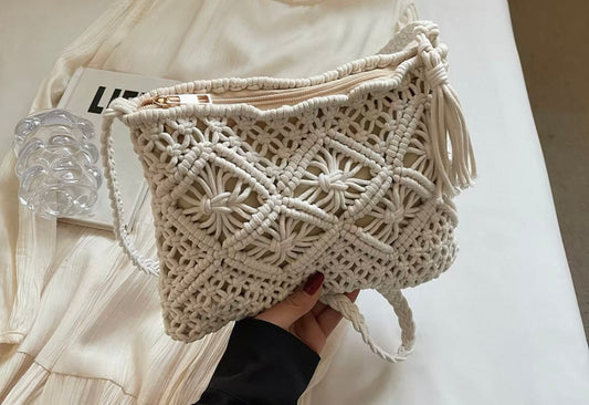 Woven Clutch Bag